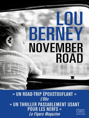 cover image of November Road (version française)